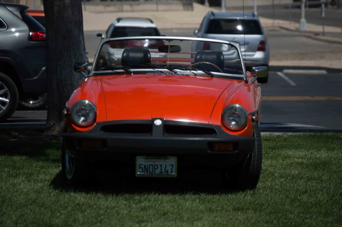 Classic British roadster